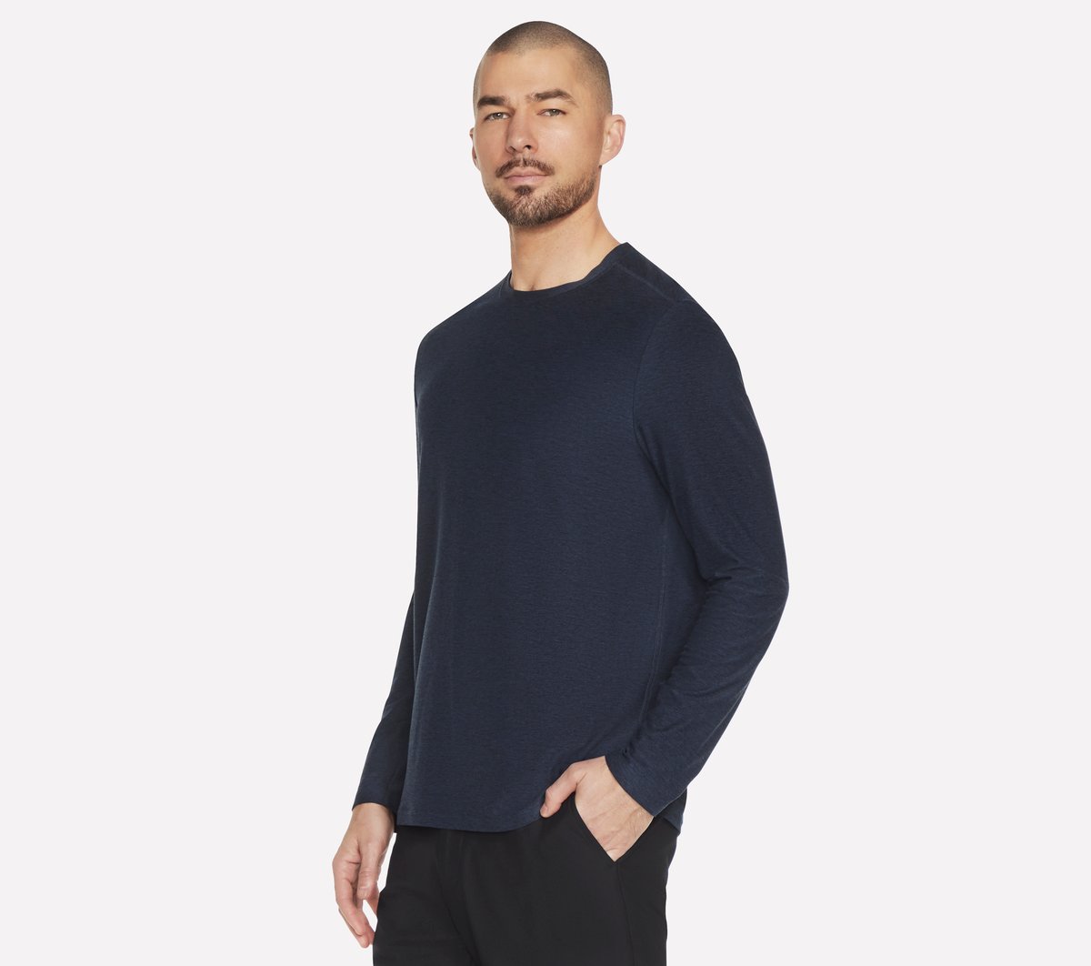 GO DRI All Day Long Sleeve Tee | Skechers discount