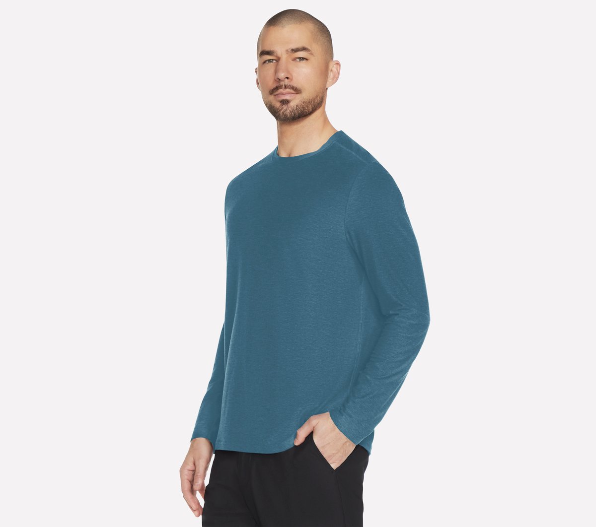 GO DRI All Day Long Sleeve Tee | Skechers discount