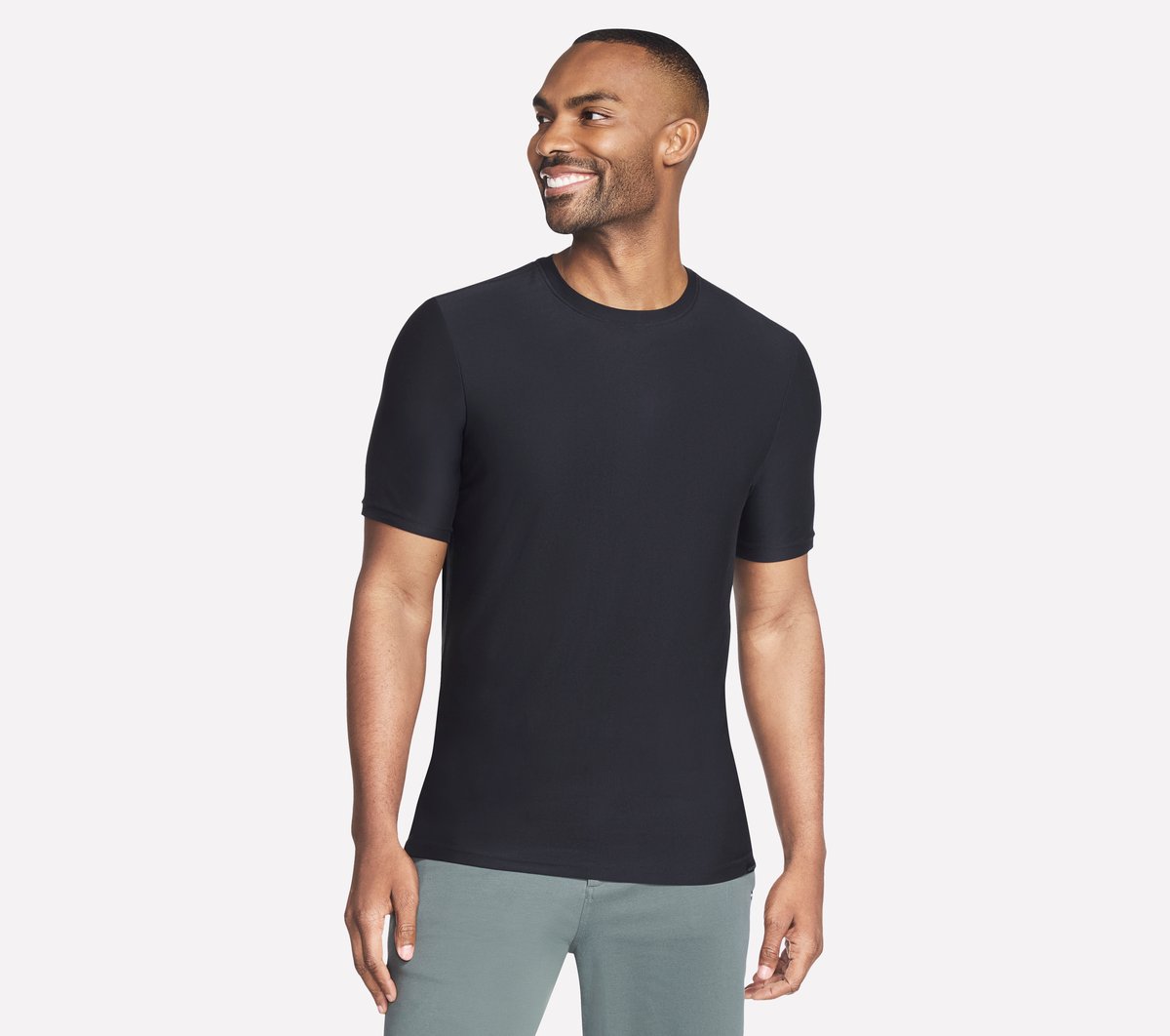 GO DRI All Day Solid Tee | Skechers outlet