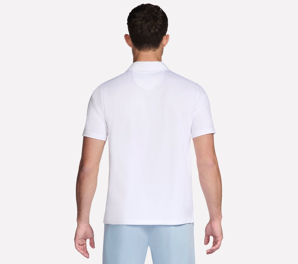 GO DRI Charge Palm Stripe Polo | Skechers near me