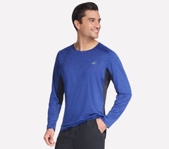 GO DRI Circuit Long Sleeve Tee | Skechers outlet