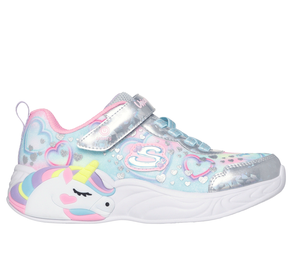 S-Lights: Unicorn Dreams - Heart Sparkles | Skechers online shop