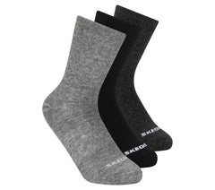 3 Pack Boys' Crew Cotton Socks | Skechers discount