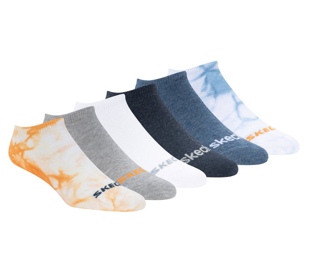 Cotton Tie-Dye No-Show Socks - 6 Pack | Skechers discount