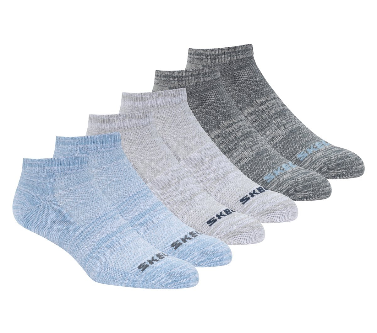 6 Pack Low Cut Non Terry Socks | Skechers near me