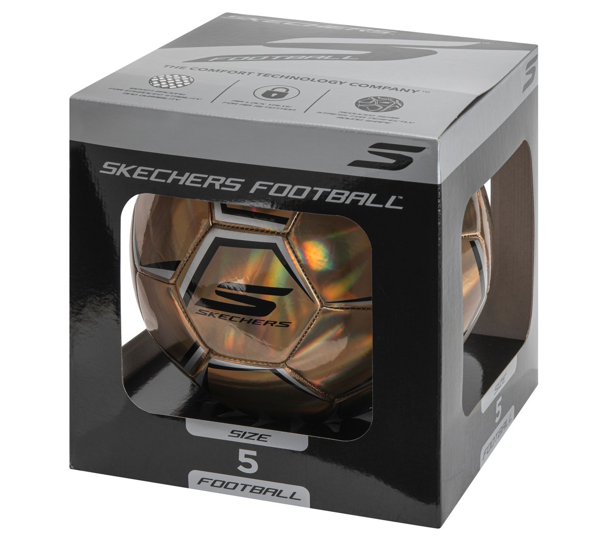 Hex Shadow Size 5 Soccer Ball | Skechers outlet