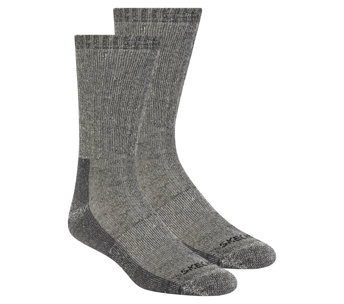 2 Pack Men's Crew Wool Socks | Skechers discount