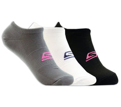 3 Pack No Show Stretch Socks | Skechers on sale