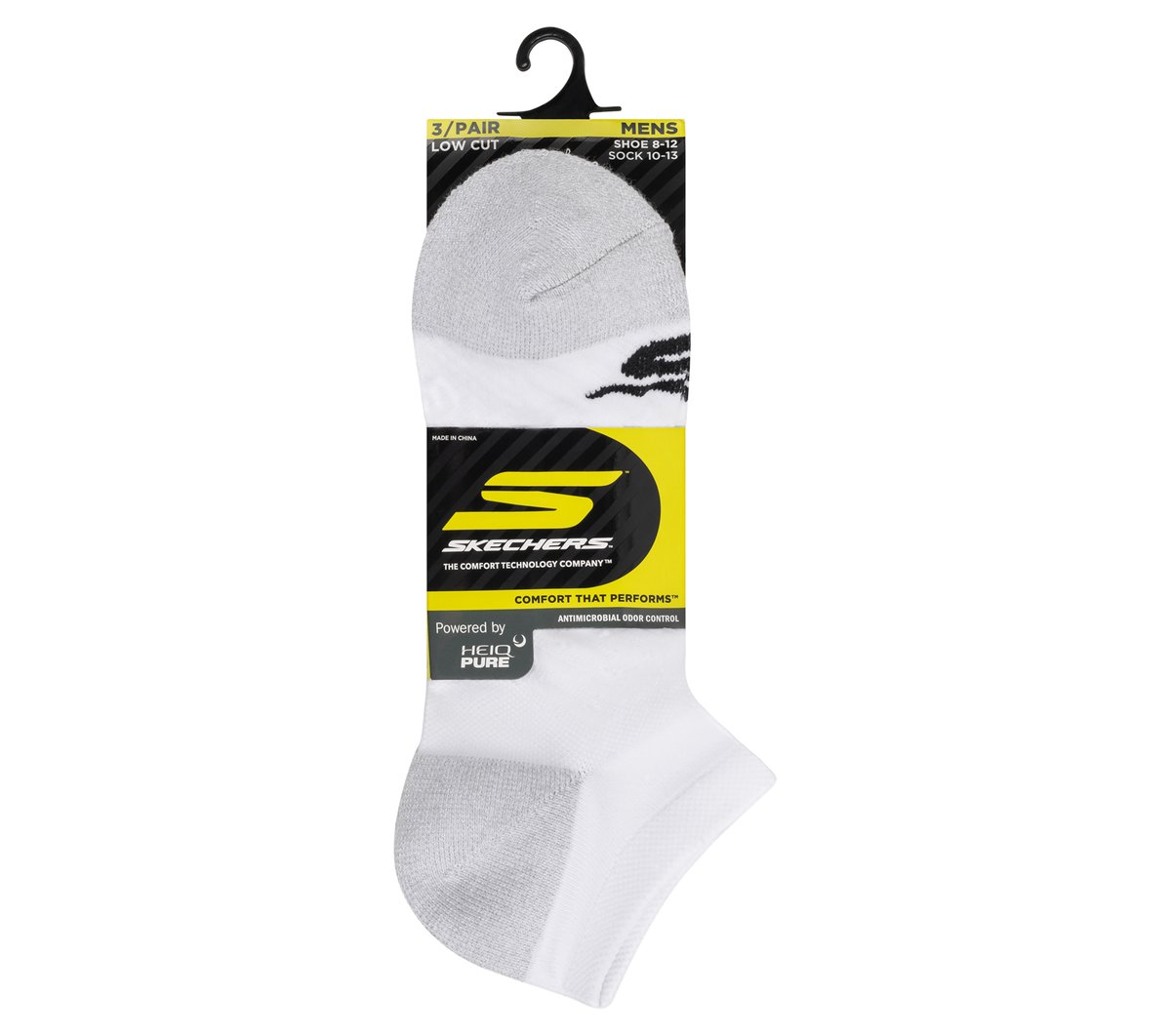 3 Pack Men's Terry Low Cut Socks | Skechers outlet