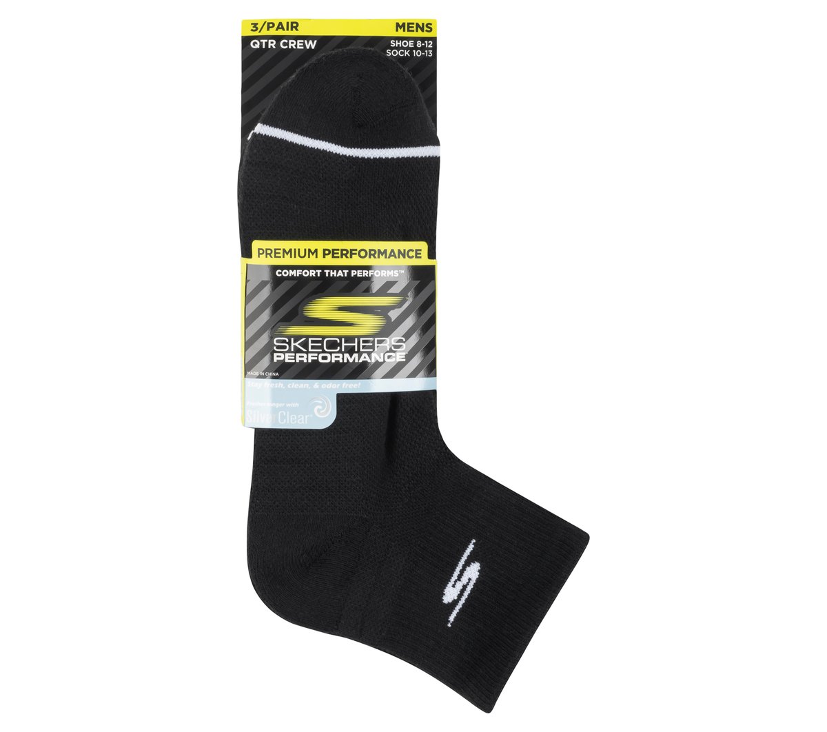Quarter Premium Basic Socks - 3 Pack | Skechers discount