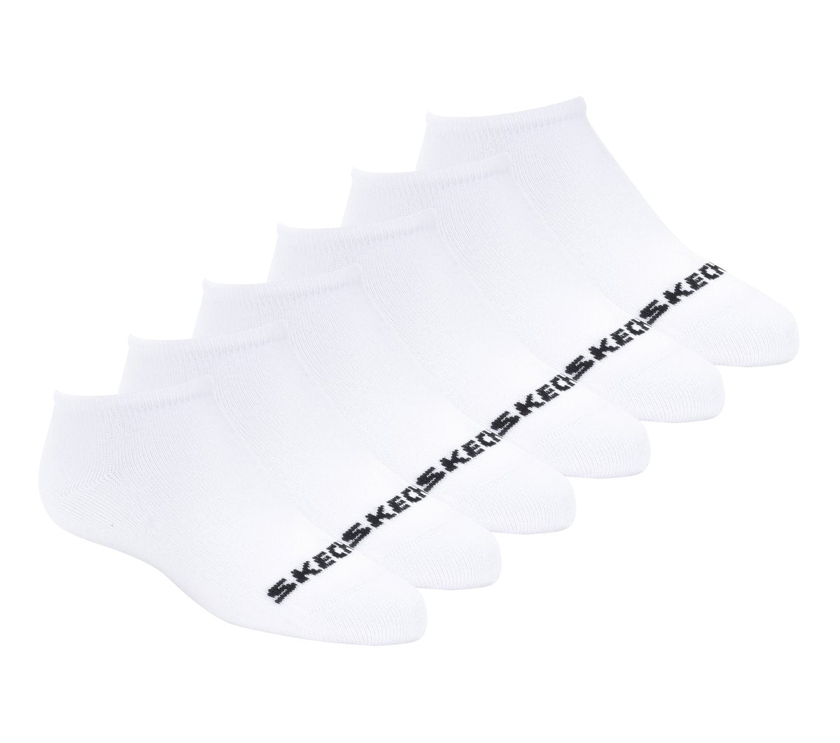 Cotton No-Show Socks - 6 Pack | Skechers sale