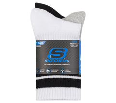 3 Pack Boys' Crew Socks | Skechers on sale
