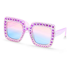 Square Rhinestone Sunglasses | Skechers on sale