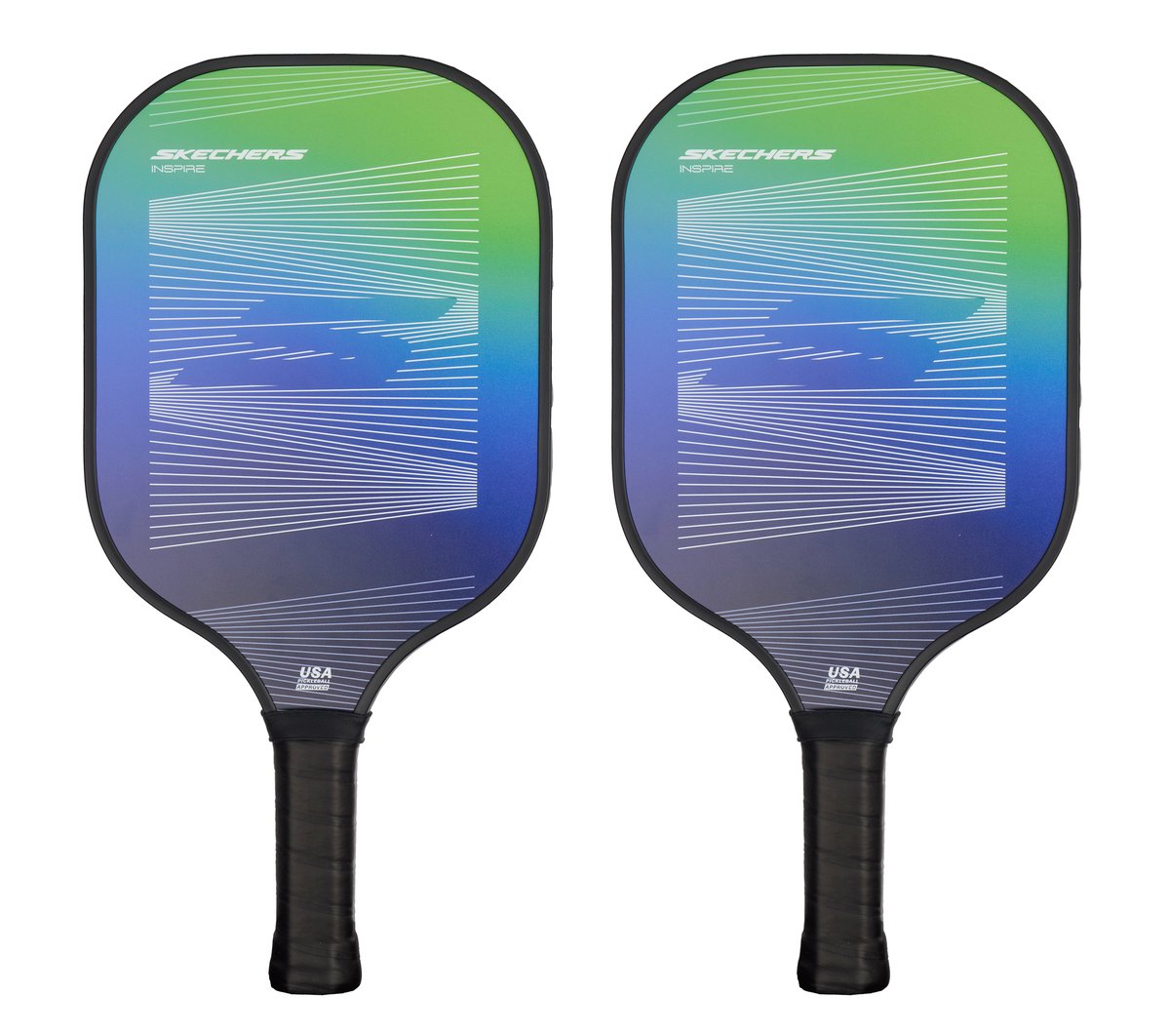 Pickleball Inspire 12mm Paddle - Blue Green | Skechers outlet